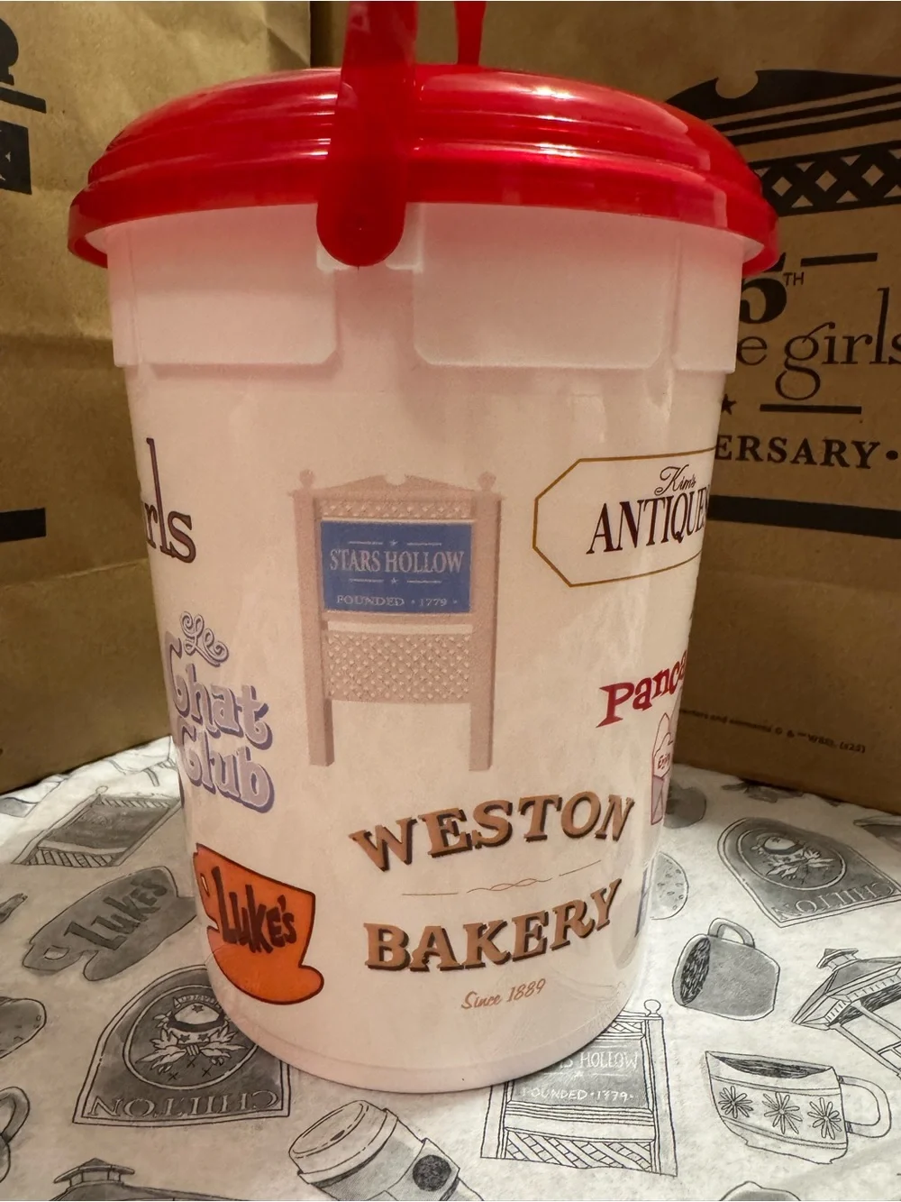 Gilmore Girls Popcorn Bucket